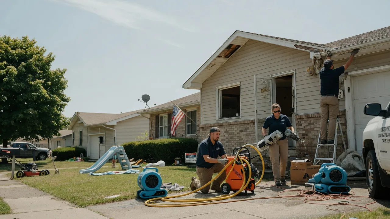 Water Damage Restoration in Martinsville, OH near me